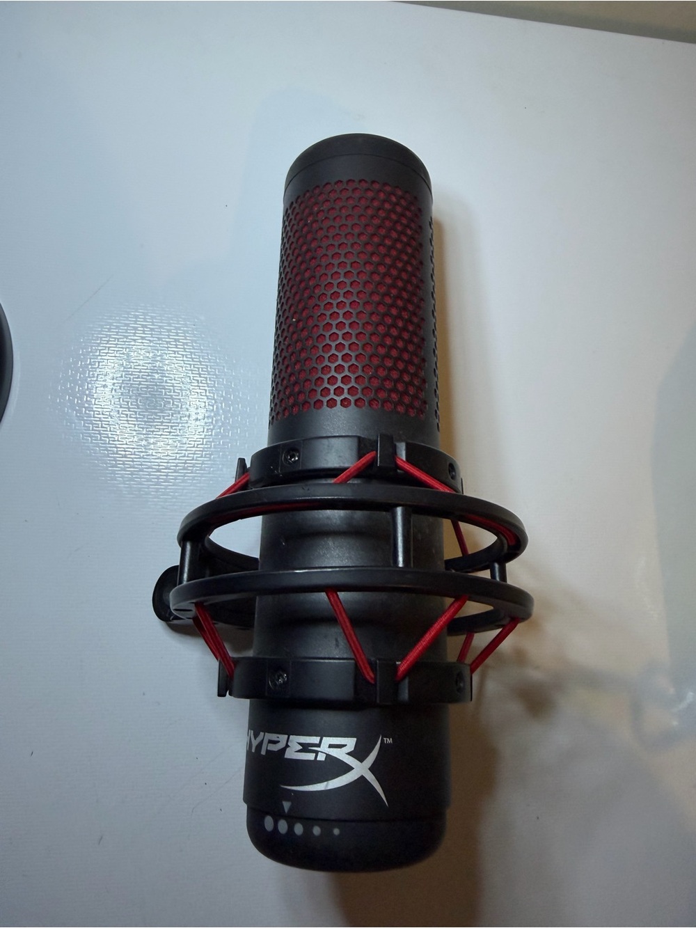 Hype Black and Red Broadcast Condenser Microphone